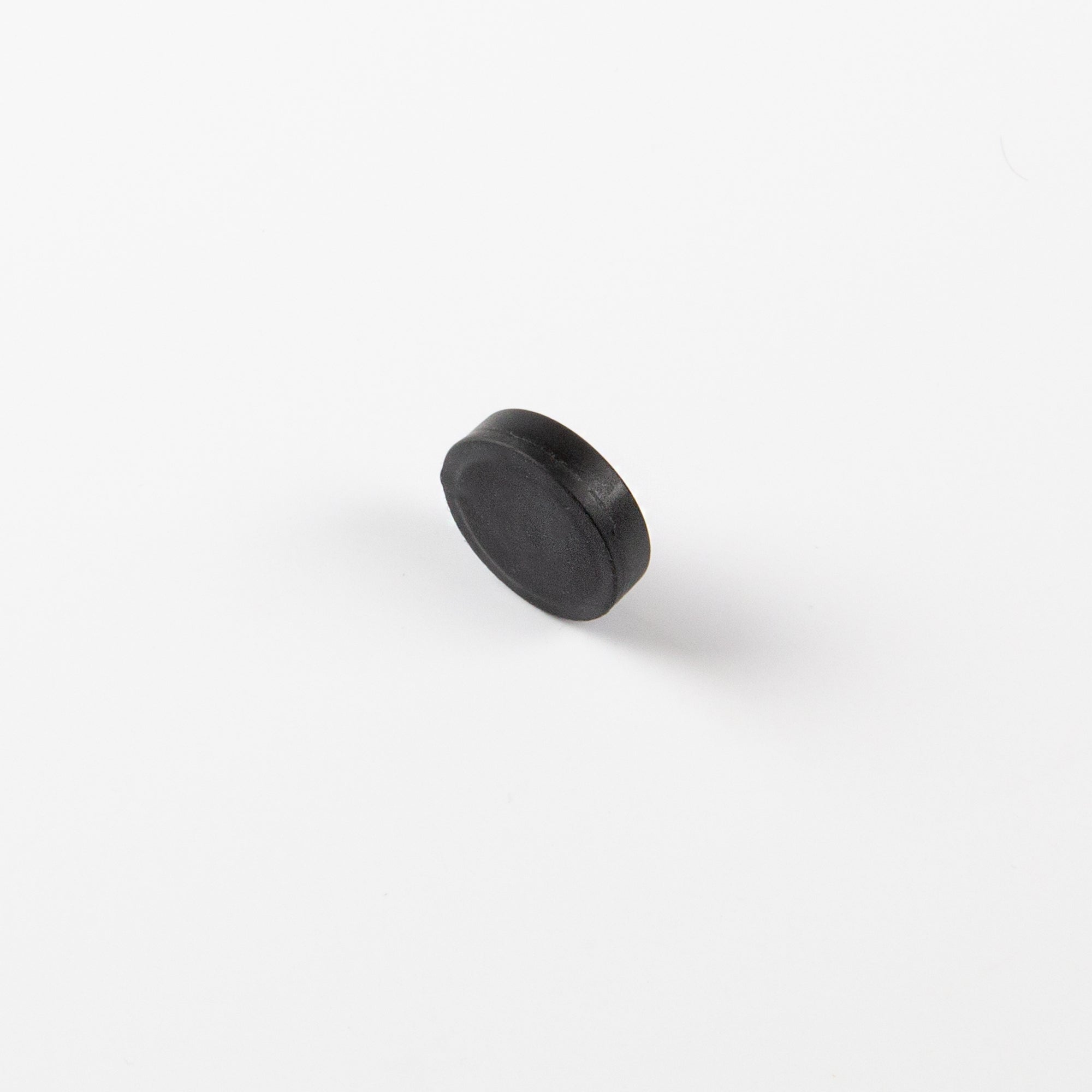 Gummierter Neodym-Magnet Ø22x6mm zum Kleben