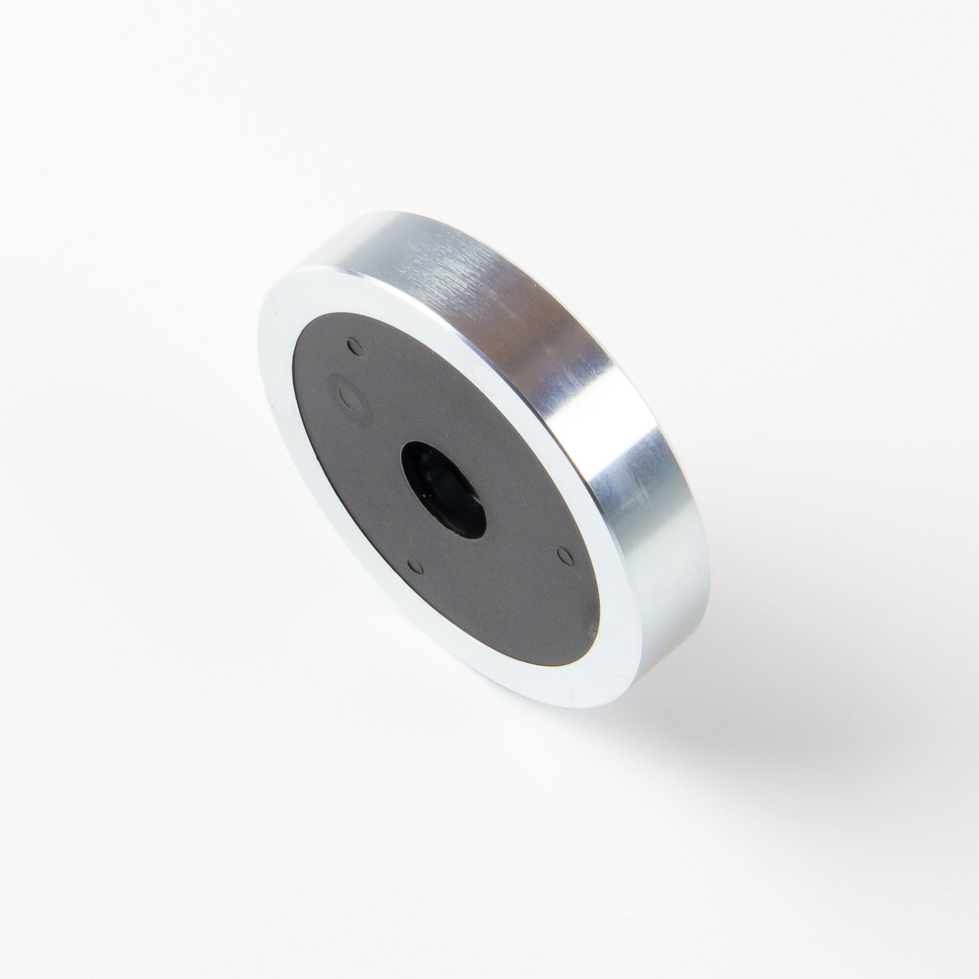 Neodym Topfmagnet mit Innengewinde M8 in der Abmessung Ø50x10mm von unten