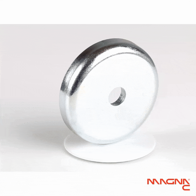Neodym Flachgreifer Ø47x9,2mm mit konischer Senkung