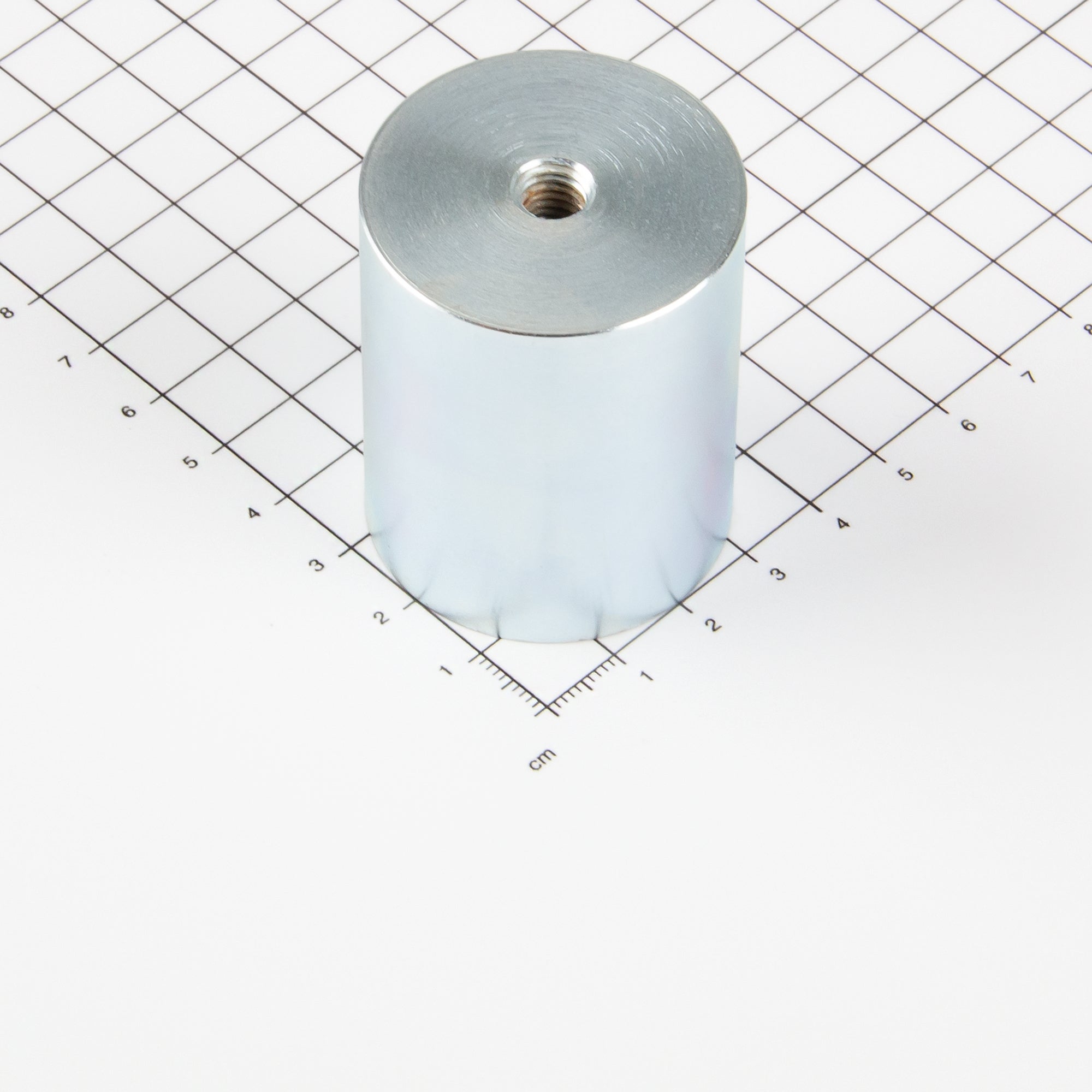 Stabgreifer aus Neodym Ø40x50mm mit Innengewinde M8