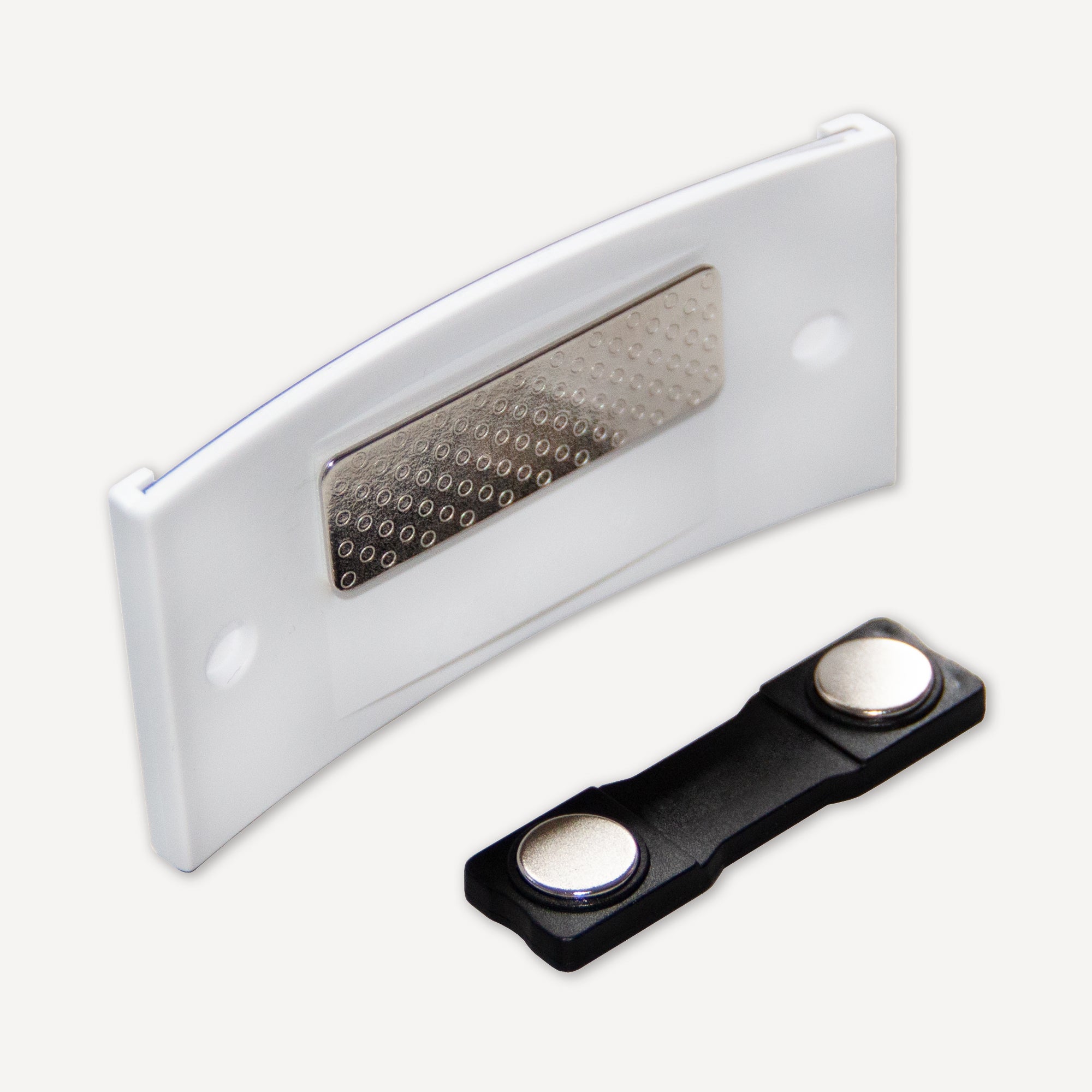 Namensschild magnetisch 75x35mm weiß