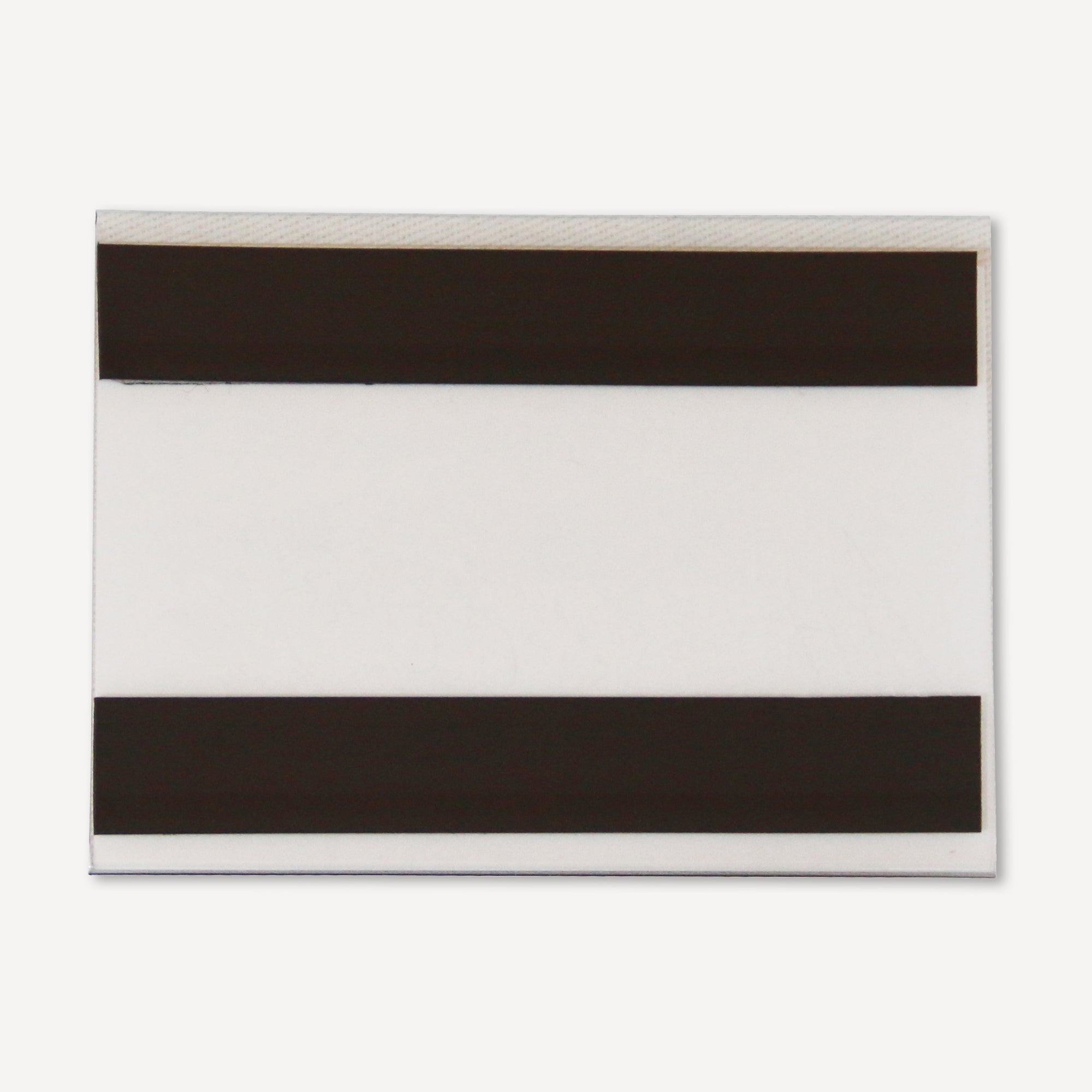 Lagerkennzeichnungsschild 100x70mm aus PVC-Hartfolie Rückseite