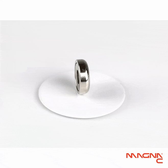 Neodym Flachgreifer Ø16x5mm mit zylindrischer Senkung Produktdarstellung