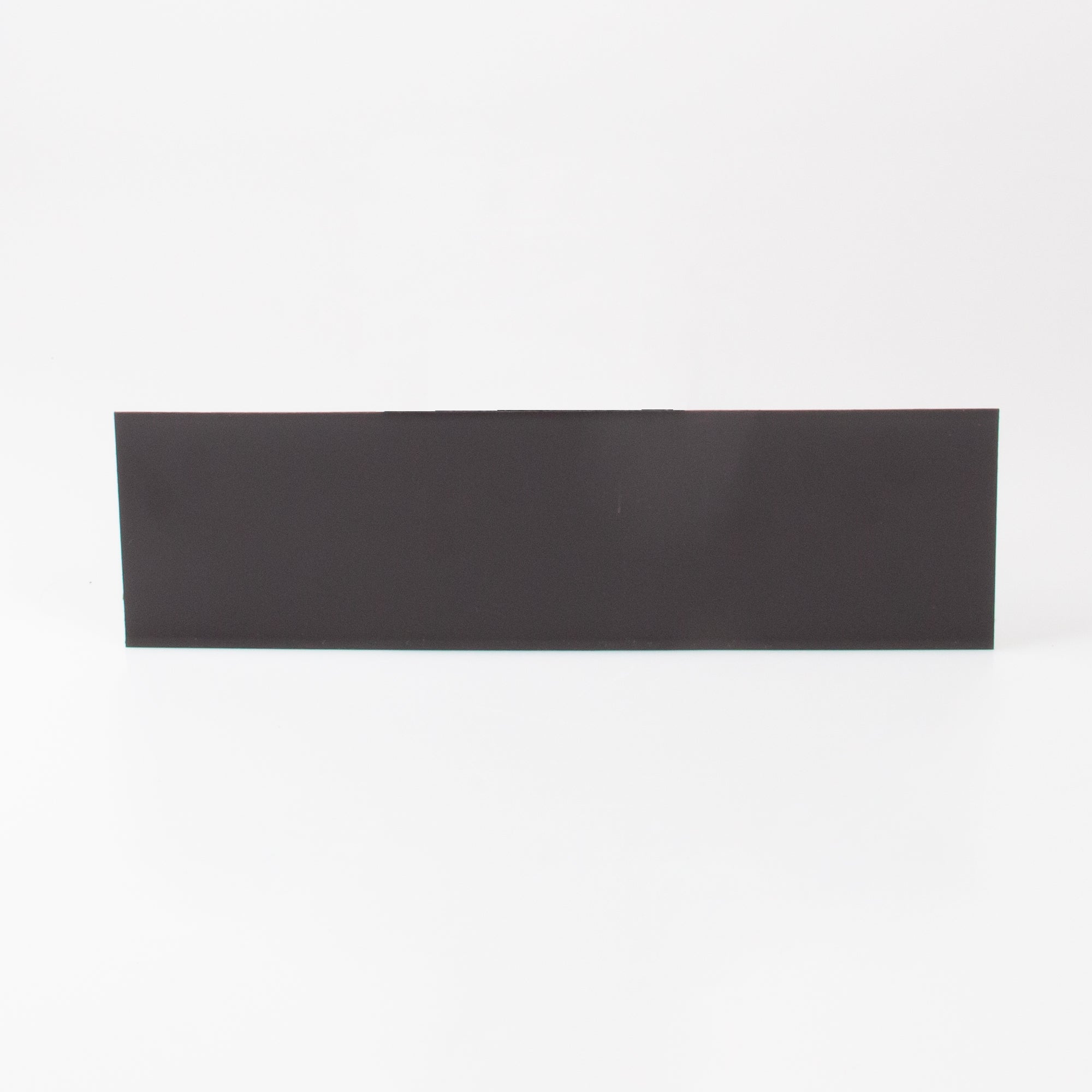 Magnetschild mit Einschub seitlich 250x65mm Rückseite