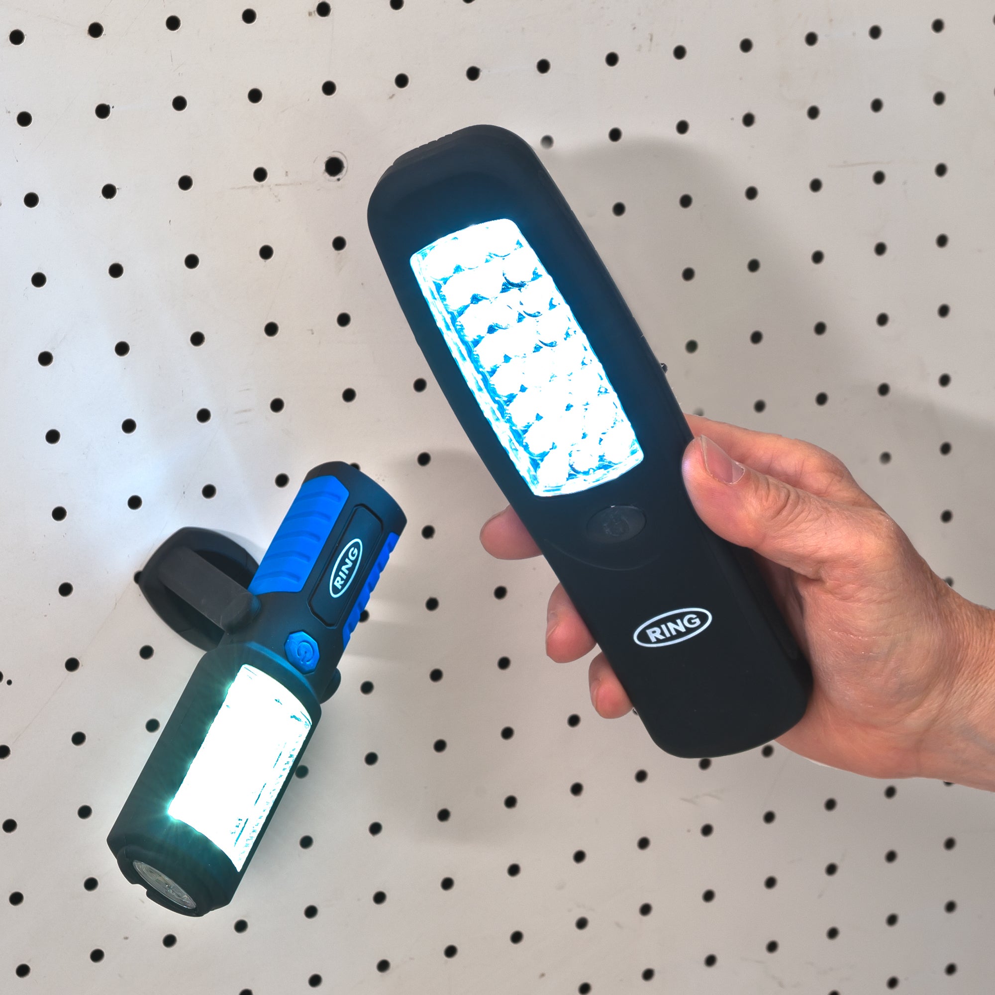 Arbeitslampe LED mit Neodym-Magnet Anwendung