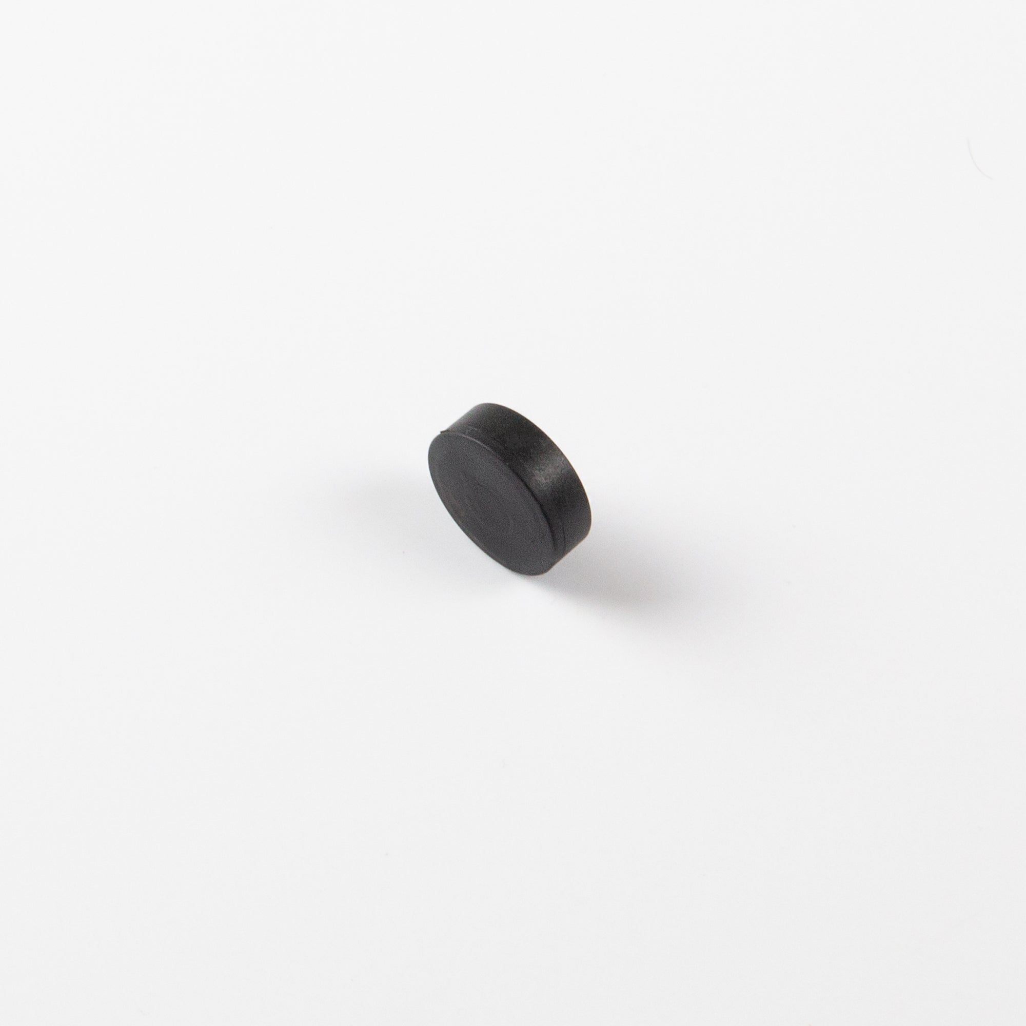 Gummierter Neodym-Magnet Ø18x6mm zum Kleben