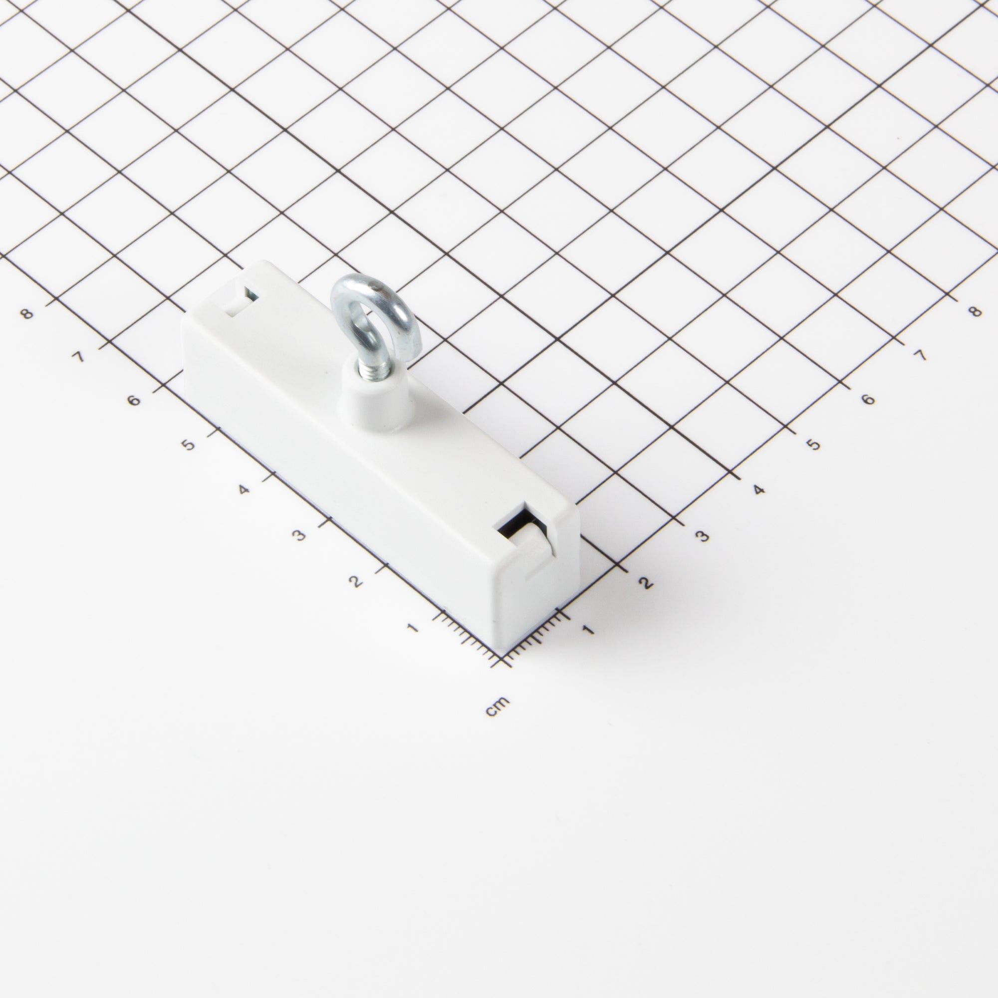 Neodym Deckenmagnetleiste mit Haken 57x15mm