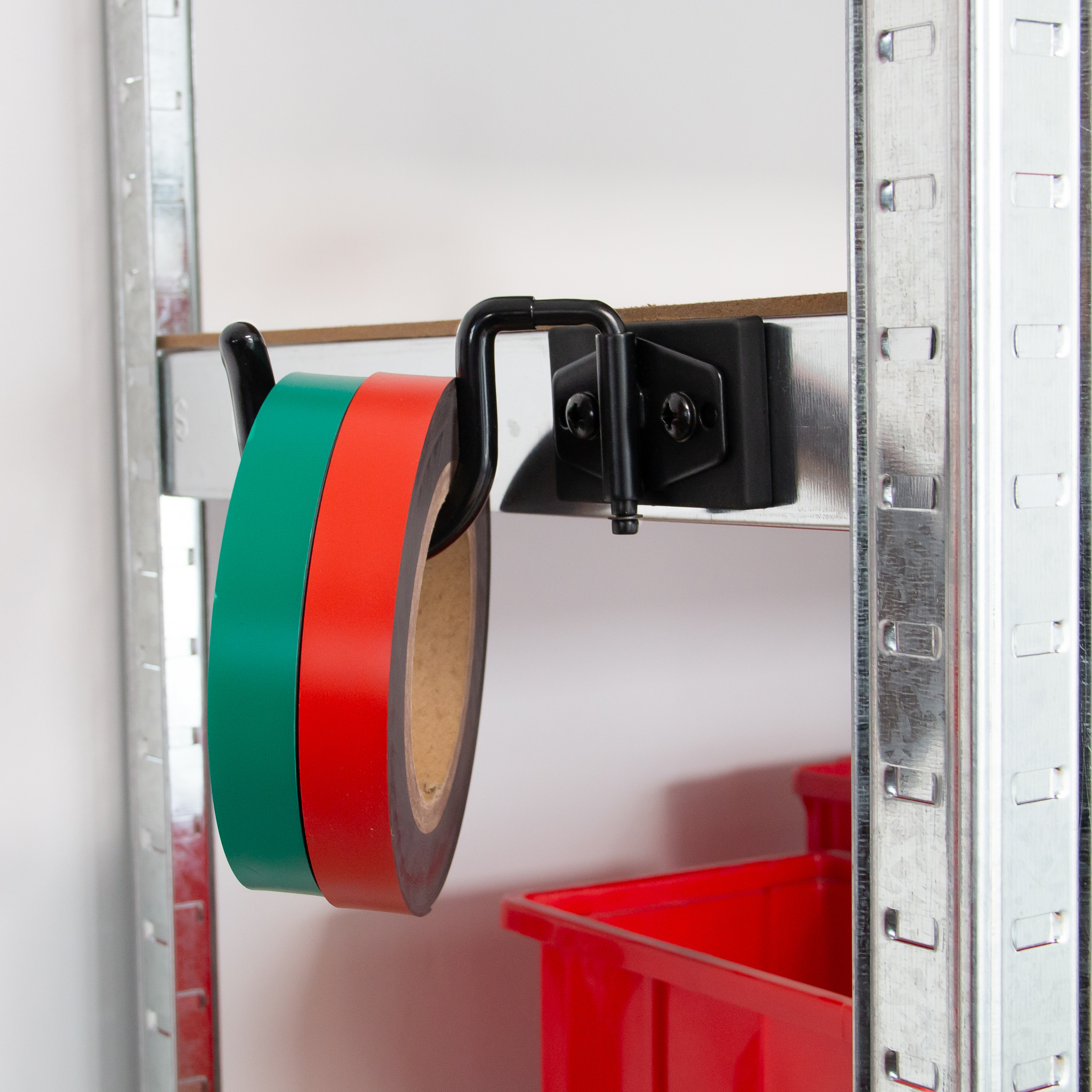 Magnetischer Geraetehalter gummiert hält Rollen, Kabel und Jacken