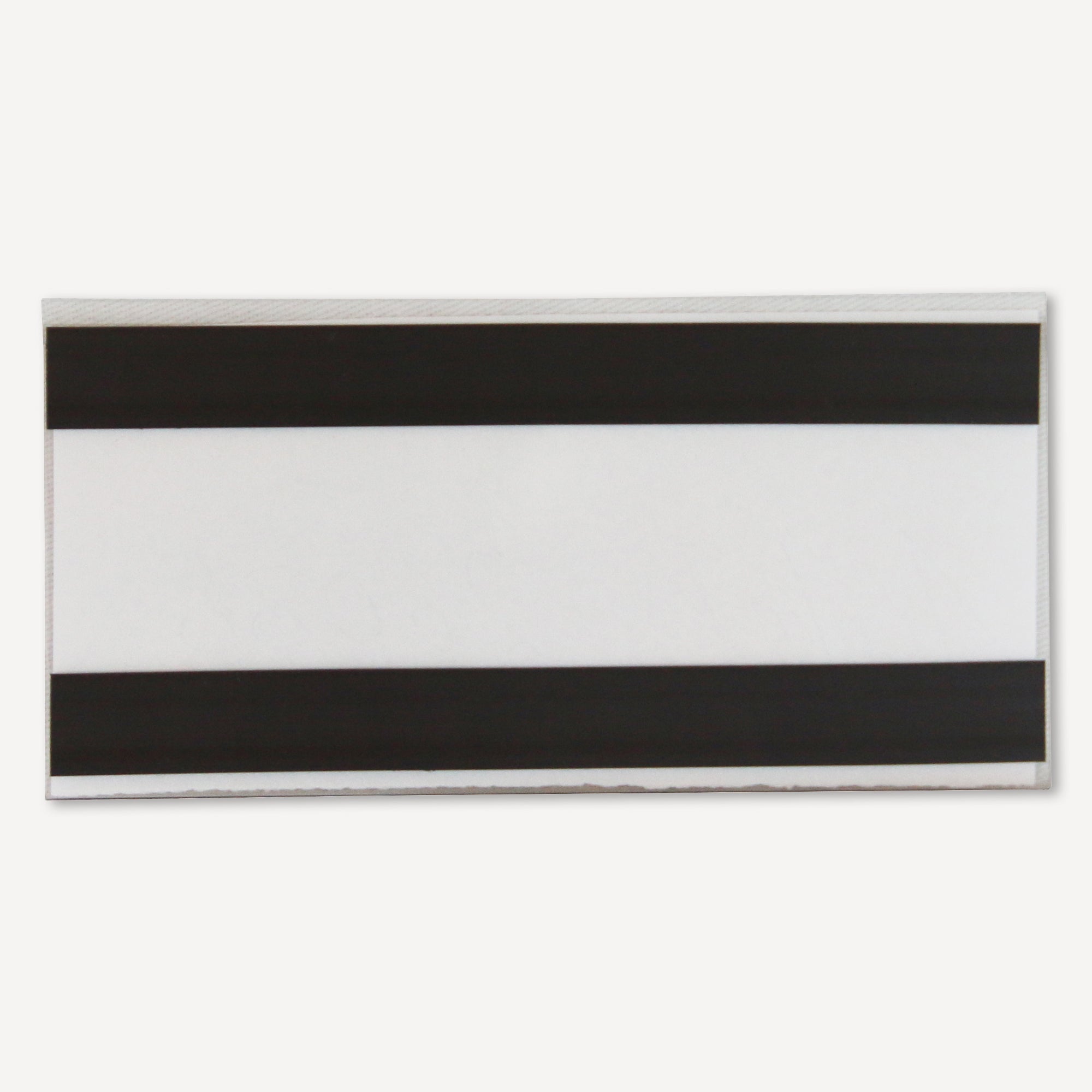 Lagerkennzeichnungsschild 150x70mm aus PVC-Hartfolie Rückseite