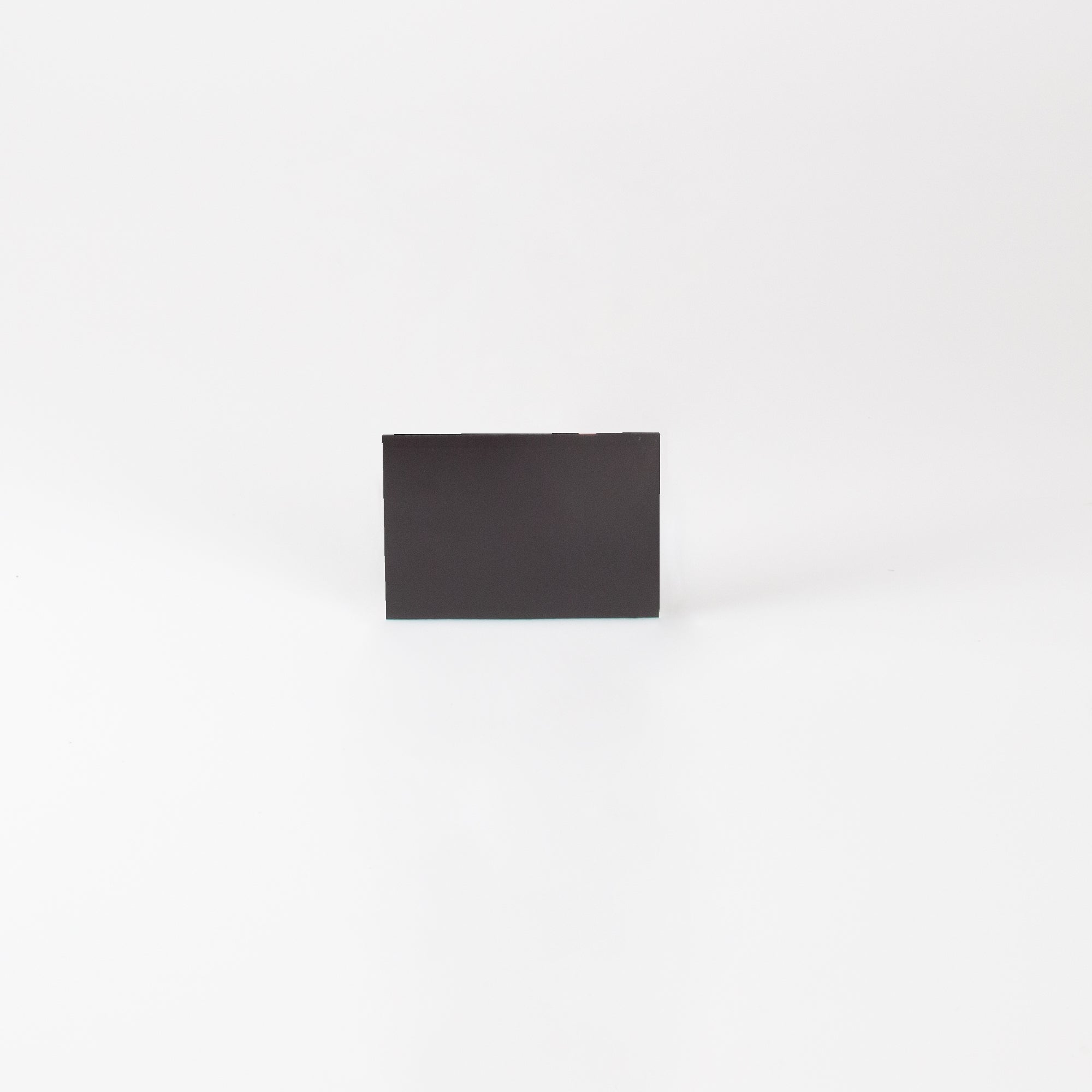Klarsichtmagnetschild seitlich offen 80x50mm Rückseite