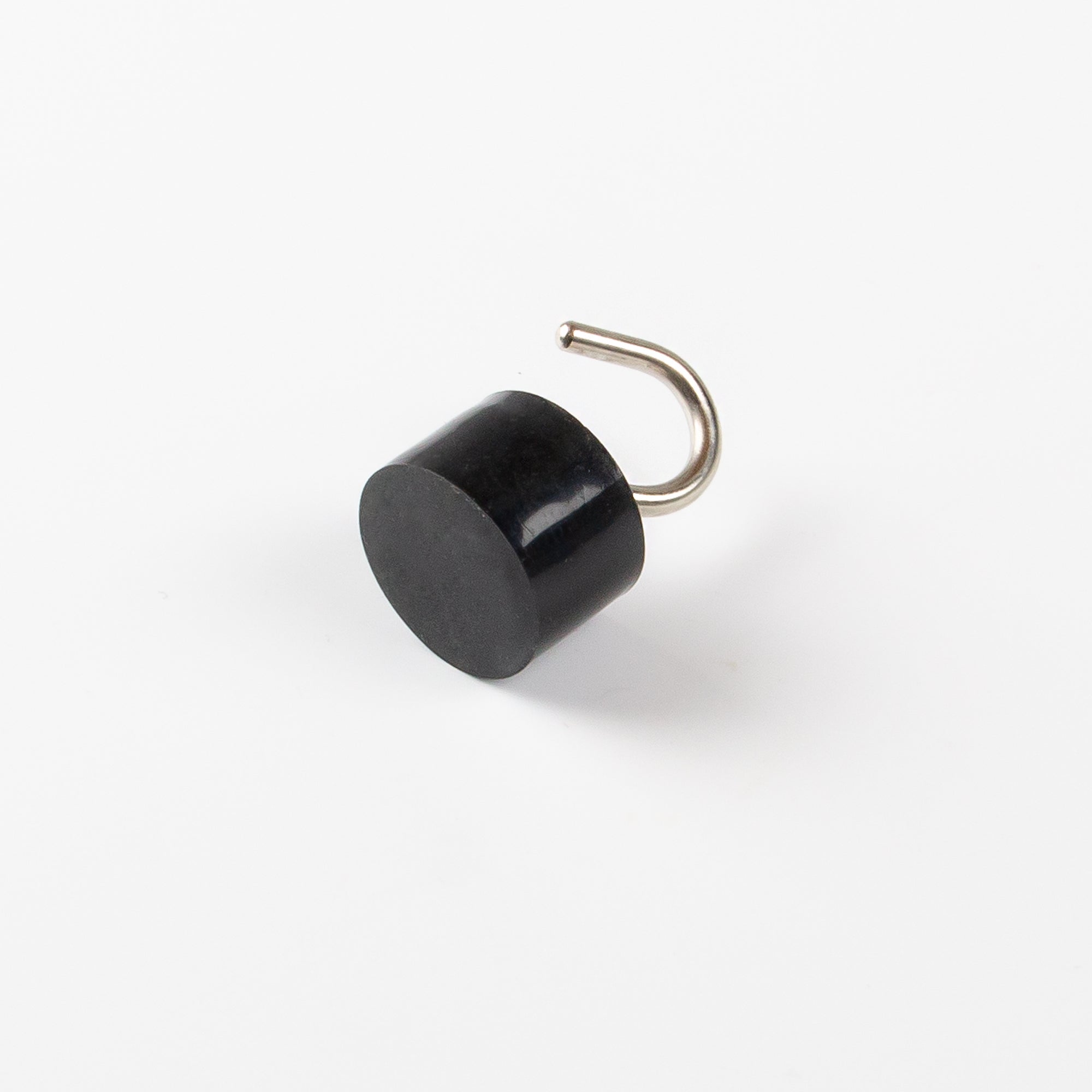 Gummierter Magnethaken Ø25x40mm Haffläche