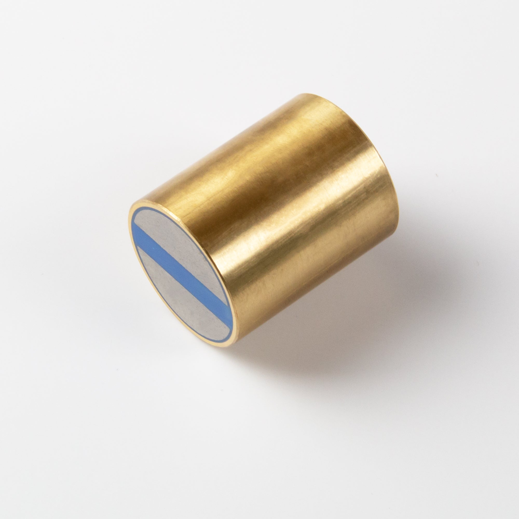 Neodym Stabgreifer aus Messing Ø32x40mm mit Innengewinde M6 Haftfläche