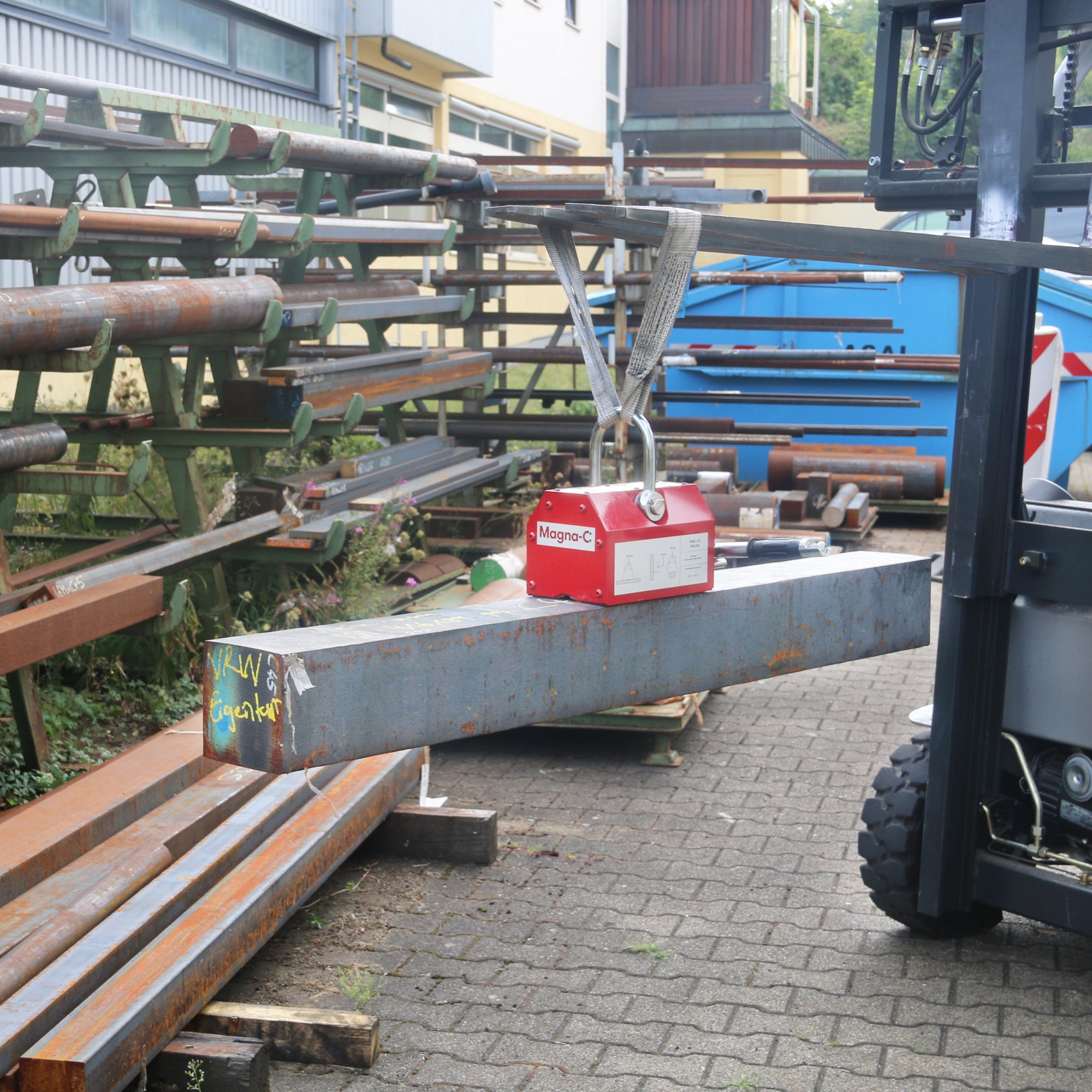 Permanent-Kranmagnet für Flachmaterial Anwendung