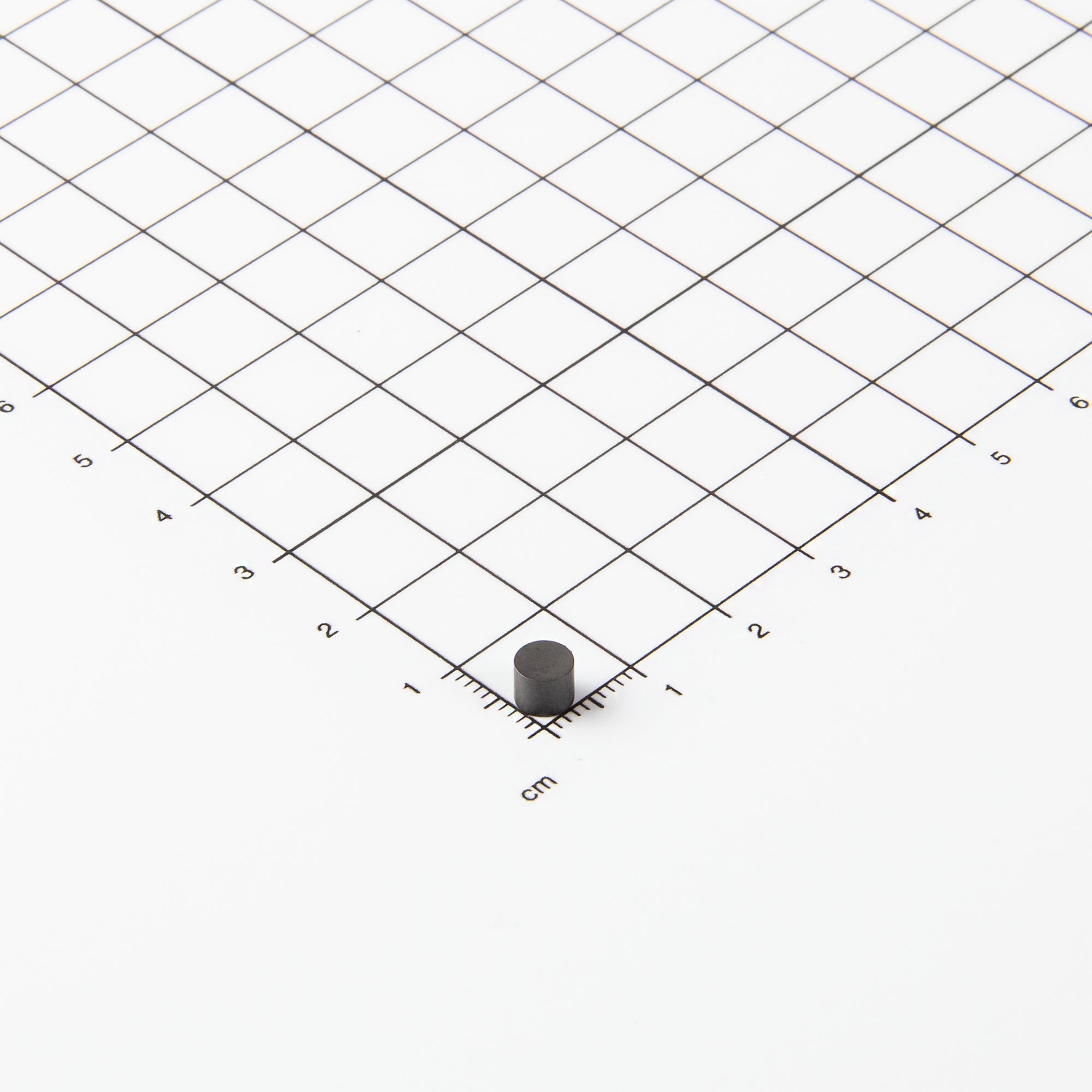 Aimant rond en ferrite dure Ø5x4mm