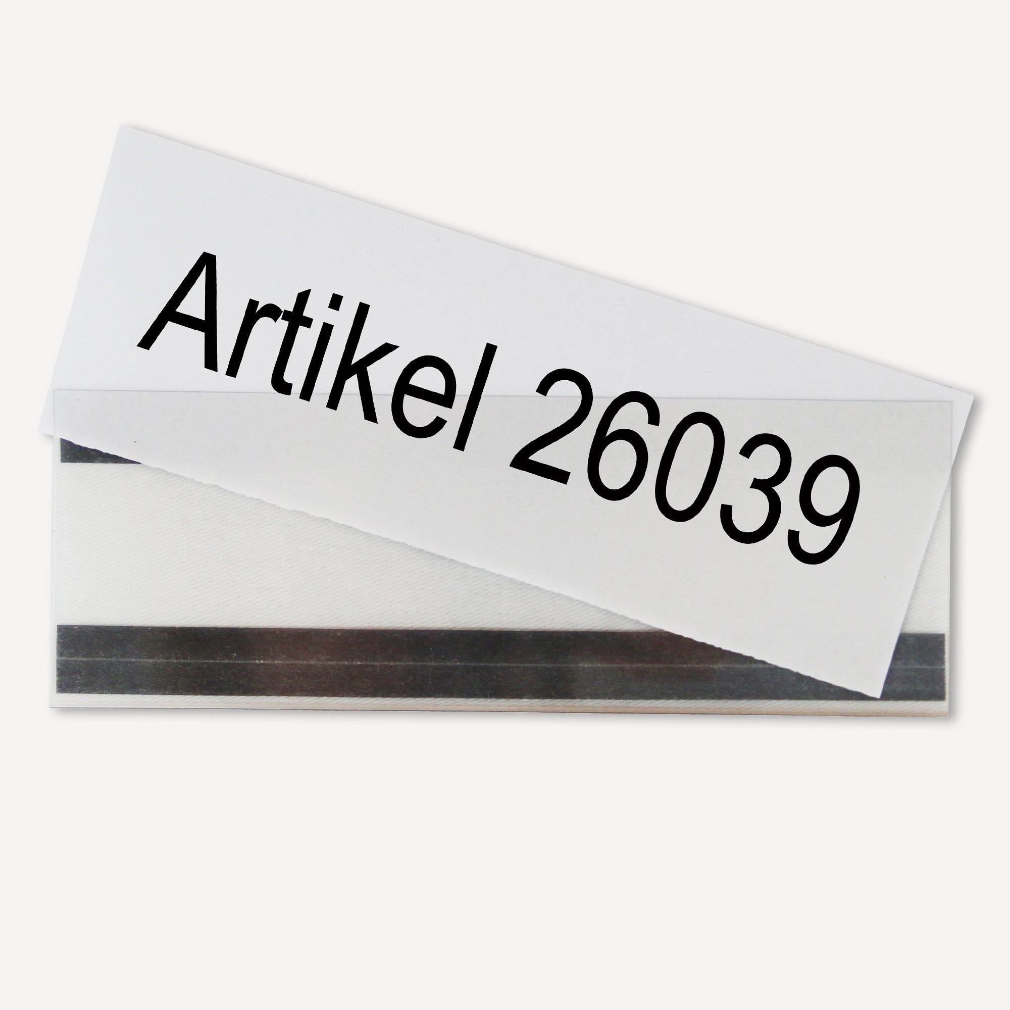  Lagerkennzeichnungsschild 200x70mm aus PVC-Hartfolie Lagerkennzeichnungsschild 200x70mm aus PVC-Hartfolie 