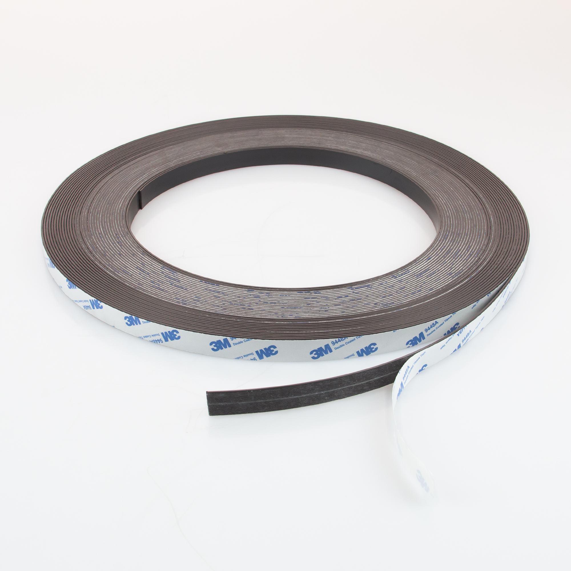 Bande Magnétique Autocollante 3m X 20mm X 2mm - Ruban Aimanté Adhésif Noir Pour Photos, Cartes Et Posters