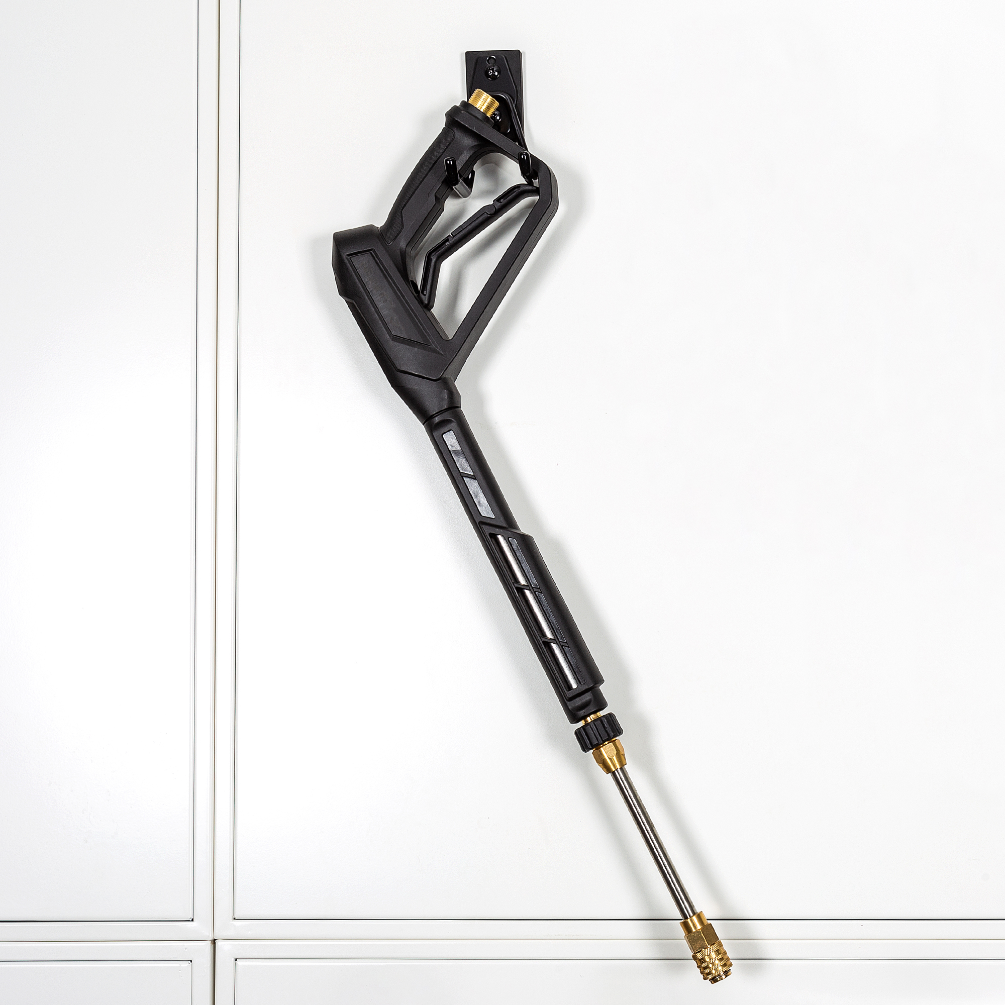 Magnetischer Geraetehalter - gummierter Magnethaken für Geräte, Werkzeug, Jacken und mehr