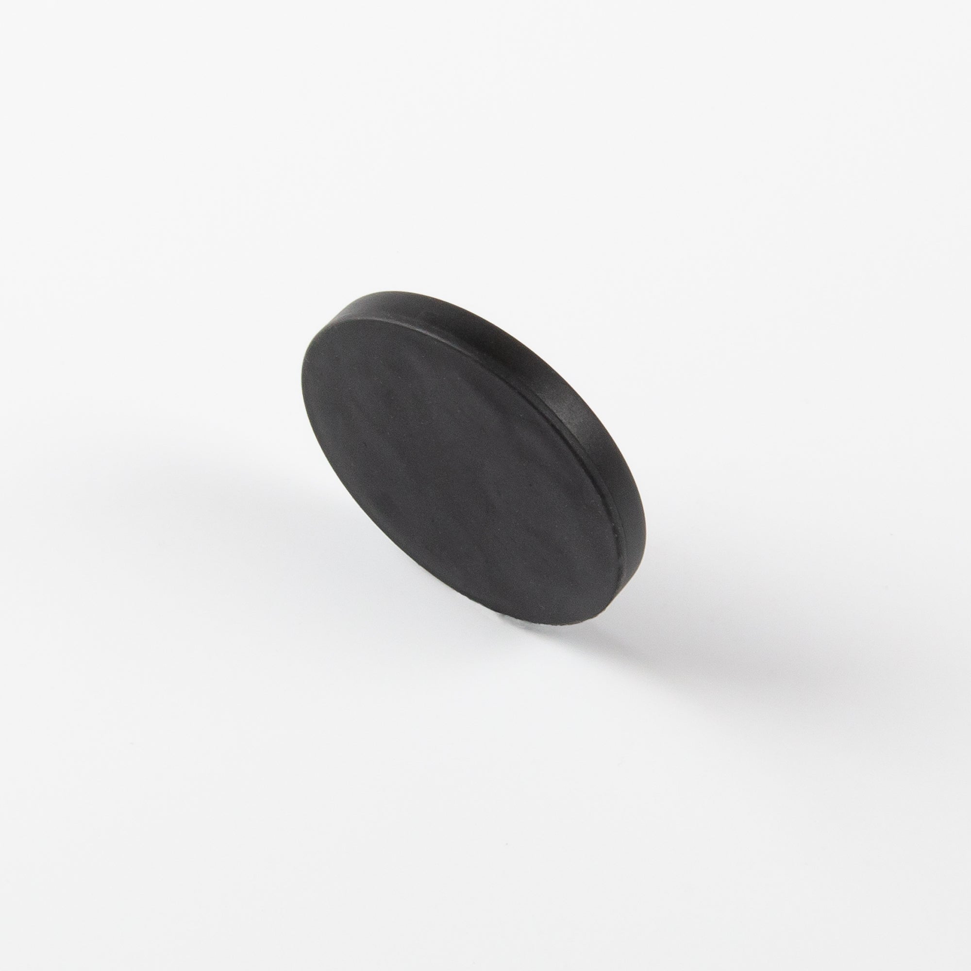 Gummierter Neodym Magnet Ø43x6mm zum Kleben