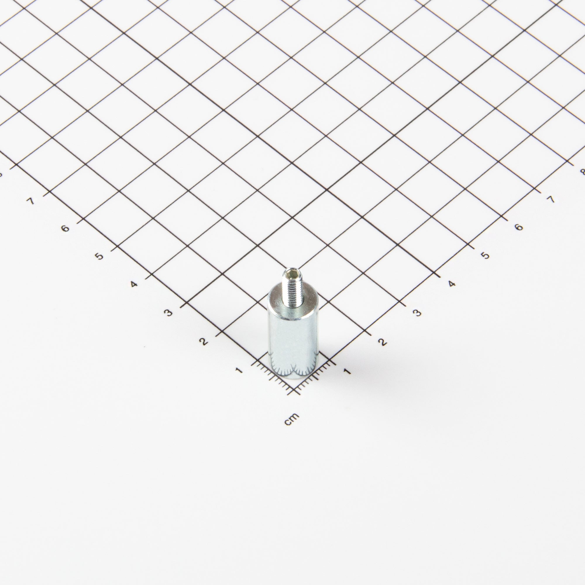Stabgreifer aus Neodym Ø10x20mm mit Gewindezapfen M4